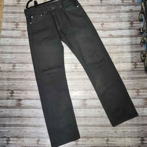 Levi's 505 Black Jeans